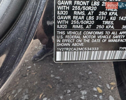 Черный Фольксваген Atlas, объемом двигателя 3.6 л и пробегом 94 тыс. км за 18600 $, фото 11 на Automoto.ua