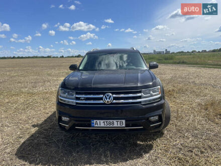 Чорний Фольксваген Atlas, об'ємом двигуна 3.6 л та пробігом 140 тис. км за 25100 $, фото 1 на Automoto.ua