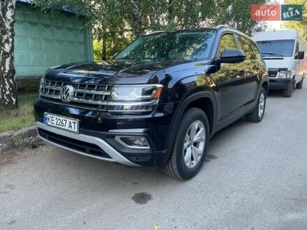 Чорний Фольксваген Atlas, об'ємом двигуна 3.6 л та пробігом 109 тис. км за 22500 $, фото 1 на Automoto.ua