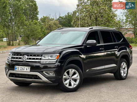 Фольксваген Atlas 2019 у Дніпро (Дніпропетровську) на Automoto.ua Чорний Фольксваген Atlas, об'ємом двигуна 3.6 л та пробігом 109 тис. км за 22199 $, фото 1 на Automoto.ua