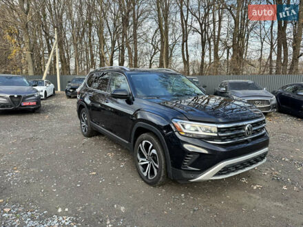 Черный Фольксваген Atlas, объемом двигателя 3.6 л и пробегом 94 тыс. км за 18600 $, фото 1 на Automoto.ua