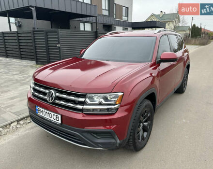 Красный Фольксваген Atlas, объемом двигателя 3.6 л и пробегом 83 тыс. км за 18999 $, фото 3 на Automoto.ua