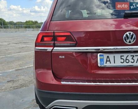 Червоний Фольксваген Atlas, об'ємом двигуна 3.6 л та пробігом 140 тис. км за 17500 $, фото 8 на Automoto.ua