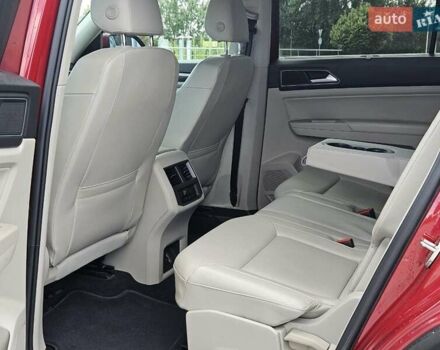 Червоний Фольксваген Atlas, об'ємом двигуна 3.6 л та пробігом 140 тис. км за 17500 $, фото 21 на Automoto.ua