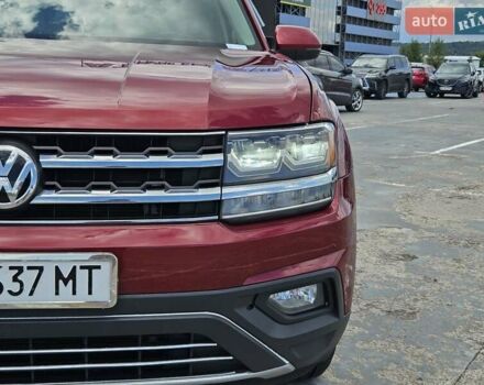 Червоний Фольксваген Atlas, об'ємом двигуна 3.6 л та пробігом 139 тис. км за 18500 $, фото 9 на Automoto.ua
