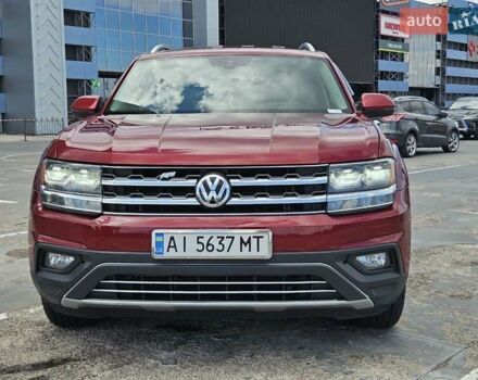 Червоний Фольксваген Atlas, об'ємом двигуна 3.6 л та пробігом 140 тис. км за 17500 $, фото 3 на Automoto.ua