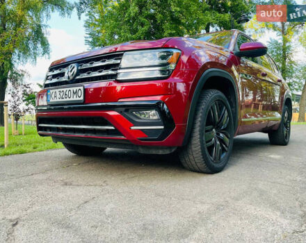 Червоний Фольксваген Atlas, об'ємом двигуна 3.6 л та пробігом 100 тис. км за 24999 $, фото 5 на Automoto.ua