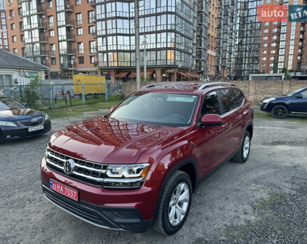 Красный Фольксваген Atlas, объемом двигателя 2 л и пробегом 183 тыс. км за 17200 $, фото 110 на Automoto.ua