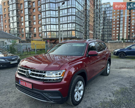 Красный Фольксваген Atlas, объемом двигателя 2 л и пробегом 183 тыс. км за 17200 $, фото 109 на Automoto.ua
