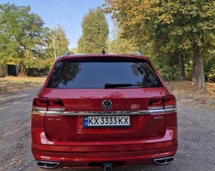 Красный Фольксваген Atlas, объемом двигателя 3.6 л и пробегом 72 тыс. км за 26000 $, фото 7 на Automoto.ua