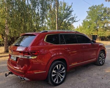 Красный Фольксваген Atlas, объемом двигателя 3.6 л и пробегом 72 тыс. км за 26000 $, фото 4 на Automoto.ua