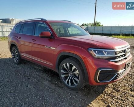 Красный Фольксваген Atlas, объемом двигателя 3.6 л и пробегом 112 тыс. км за 7200 $, фото 1 на Automoto.ua