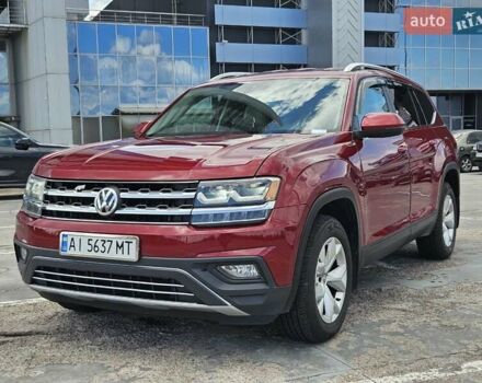Червоний Фольксваген Atlas, об'ємом двигуна 3.6 л та пробігом 140 тис. км за 17500 $, фото 1 на Automoto.ua