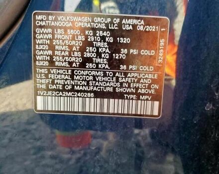 Фольксваген Atlas, объемом двигателя 3.6 л и пробегом 52 тыс. км за 4500 $, фото 12 на Automoto.ua