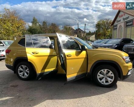 Фольксваген Atlas 2017 в Виннице на Automoto.ua Желтый Фольксваген Atlas, объемом двигателя 3.6 л и пробегом 122 тыс. км за 27290 $, фото 21 на Automoto.ua