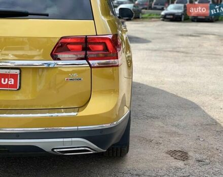 Фольксваген Atlas 2017 в Виннице на Automoto.ua Желтый Фольксваген Atlas, объемом двигателя 3.6 л и пробегом 122 тыс. км за 27290 $, фото 11 на Automoto.ua