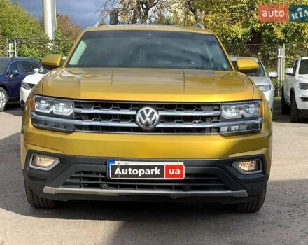 Фольксваген Atlas 2017 в Виннице на Automoto.ua Желтый Фольксваген Atlas, объемом двигателя 3.6 л и пробегом 122 тыс. км за 27290 $, фото 3 на Automoto.ua