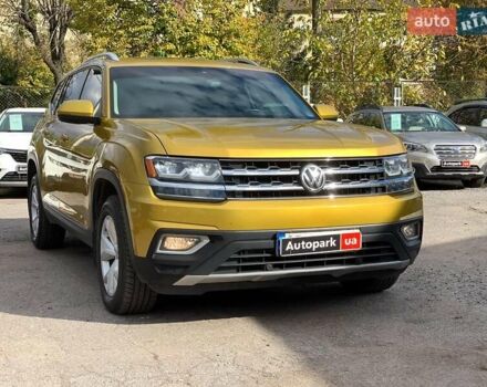 Фольксваген Atlas 2017 в Виннице на Automoto.ua Желтый Фольксваген Atlas, объемом двигателя 3.6 л и пробегом 122 тыс. км за 27290 $, фото 2 на Automoto.ua