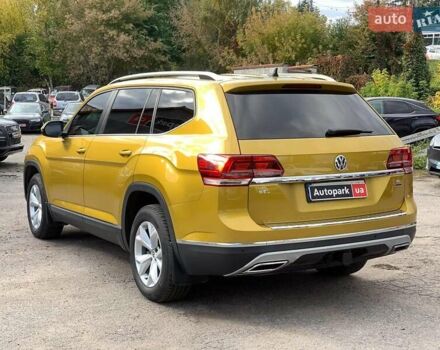 Фольксваген Atlas 2017 в Виннице на Automoto.ua Желтый Фольксваген Atlas, объемом двигателя 3.6 л и пробегом 122 тыс. км за 27290 $, фото 7 на Automoto.ua