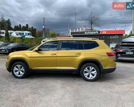 Фольксваген Atlas 2017 в Виннице на Automoto.ua Желтый Фольксваген Atlas, объемом двигателя 3.6 л и пробегом 122 тыс. км за 27290 $, фото 6 на Automoto.ua