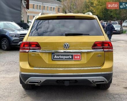 Фольксваген Atlas 2017 в Виннице на Automoto.ua Желтый Фольксваген Atlas, объемом двигателя 3.6 л и пробегом 122 тыс. км за 27290 $, фото 5 на Automoto.ua
