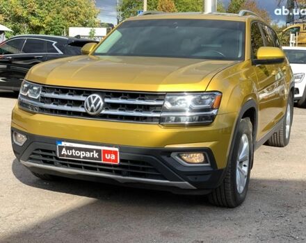 Фольксваген Atlas 2017 в Виннице на Automoto.ua Желтый Фольксваген Atlas, объемом двигателя 3.6 л и пробегом 122 тыс. км за 27290 $, фото 1 на Automoto.ua