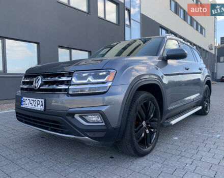 Сірий Фольксваген Atlas, об'ємом двигуна 3.6 л та пробігом 123 тис. км за 24700 $, фото 7 на Automoto.ua