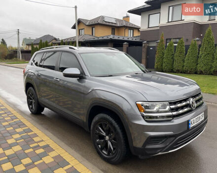 Серый Фольксваген Atlas, объемом двигателя 3.6 л и пробегом 74 тыс. км за 18999 $, фото 8 на Automoto.ua