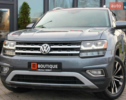 Серый Фольксваген Atlas, объемом двигателя 2 л и пробегом 128 тыс. км за 18500 $, фото 5 на Automoto.ua