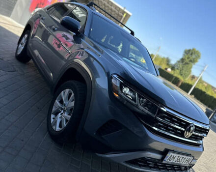 Серый Фольксваген Atlas, объемом двигателя 1.98 л и пробегом 36 тыс. км за 25900 $, фото 7 на Automoto.ua