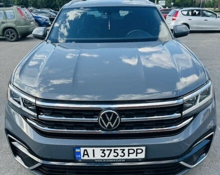 Серый Фольксваген Atlas, объемом двигателя 3.6 л и пробегом 80 тыс. км за 33500 $, фото 1 на Automoto.ua