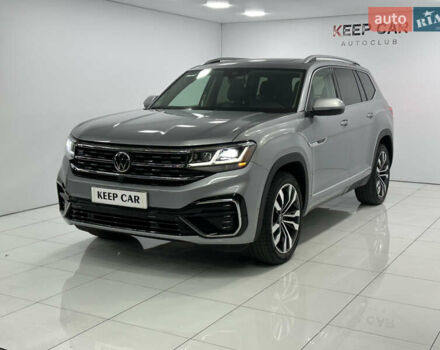 Серый Фольксваген Atlas, объемом двигателя 3.6 л и пробегом 83 тыс. км за 32999 $, фото 2 на Automoto.ua