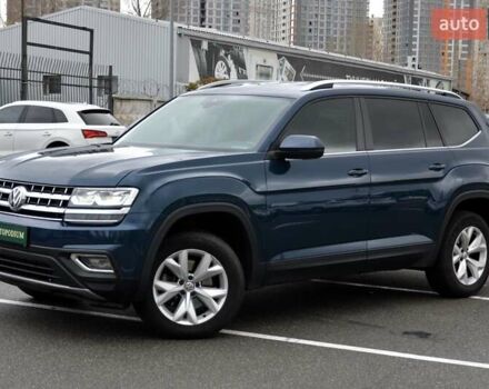 Синий Фольксваген Atlas, объемом двигателя 3.6 л и пробегом 173 тыс. км за 19500 $, фото 7 на Automoto.ua