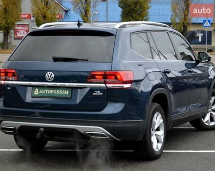 Синий Фольксваген Atlas, объемом двигателя 3.6 л и пробегом 173 тыс. км за 19500 $, фото 9 на Automoto.ua