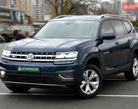 Синий Фольксваген Atlas, объемом двигателя 3.6 л и пробегом 173 тыс. км за 19500 $, фото 6 на Automoto.ua
