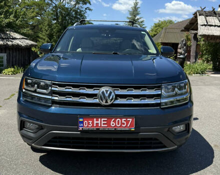 Синий Фольксваген Atlas, объемом двигателя 2 л и пробегом 96 тыс. км за 20900 $, фото 1 на Automoto.ua