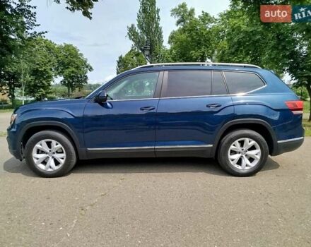 Синий Фольксваген Atlas, объемом двигателя 3.6 л и пробегом 131 тыс. км за 18990 $, фото 7 на Automoto.ua