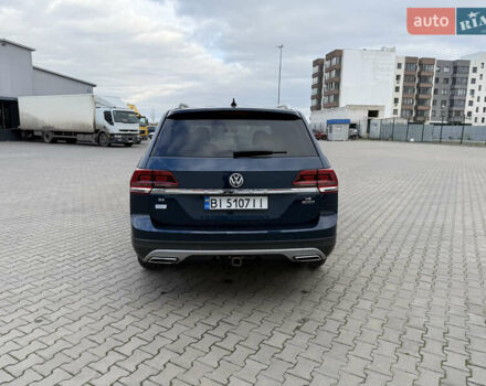 Синий Фольксваген Atlas, объемом двигателя 3.6 л и пробегом 70 тыс. км за 22900 $, фото 5 на Automoto.ua