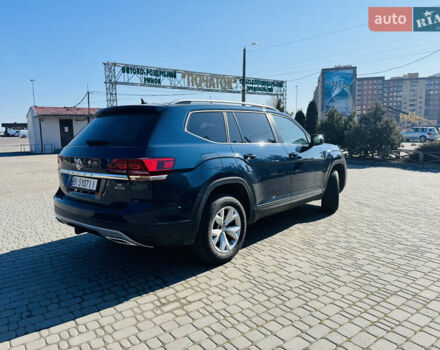 Синий Фольксваген Atlas, объемом двигателя 3.6 л и пробегом 67 тыс. км за 22700 $, фото 2 на Automoto.ua