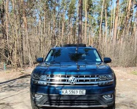 Синий Фольксваген Atlas, объемом двигателя 3.6 л и пробегом 160 тыс. км за 20800 $, фото 3 на Automoto.ua