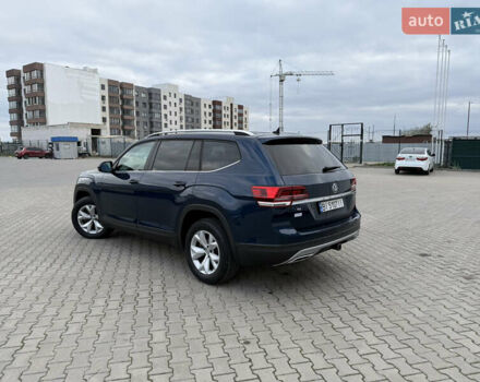 Синий Фольксваген Atlas, объемом двигателя 3.6 л и пробегом 70 тыс. км за 22900 $, фото 4 на Automoto.ua