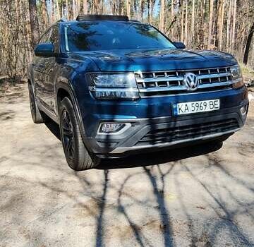 Синий Фольксваген Atlas, объемом двигателя 3.6 л и пробегом 160 тыс. км за 20800 $, фото 7 на Automoto.ua