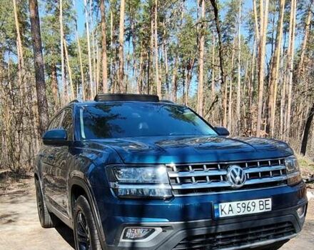 Синий Фольксваген Atlas, объемом двигателя 3.6 л и пробегом 160 тыс. км за 20800 $, фото 5 на Automoto.ua