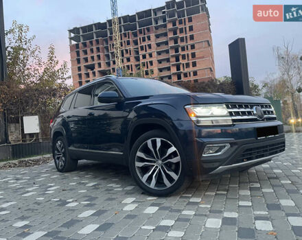 Синій Фольксваген Atlas, об'ємом двигуна 3.6 л та пробігом 93 тис. км за 25500 $, фото 1 на Automoto.ua