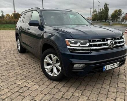 Синий Фольксваген Atlas, объемом двигателя 3.6 л и пробегом 50 тыс. км за 24000 $, фото 1 на Automoto.ua