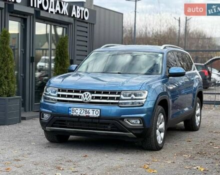 Синий Фольксваген Atlas, объемом двигателя 3.6 л и пробегом 136 тыс. км за 25000 $, фото 1 на Automoto.ua