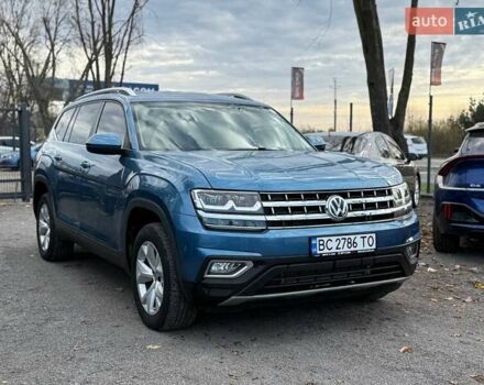 Синий Фольксваген Atlas, объемом двигателя 3.6 л и пробегом 136 тыс. км за 25000 $, фото 5 на Automoto.ua