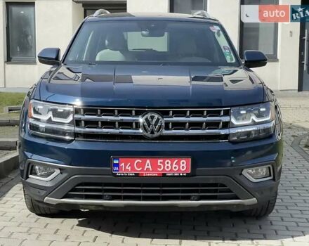 Синий Фольксваген Atlas, объемом двигателя 3.6 л и пробегом 120 тыс. км за 27500 $, фото 3 на Automoto.ua