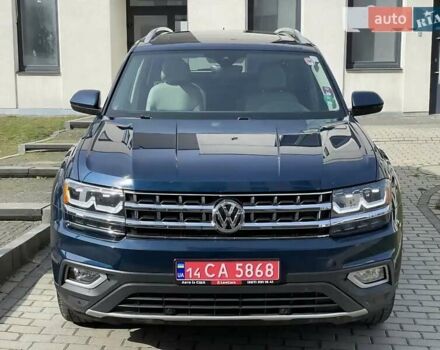 Синий Фольксваген Atlas, объемом двигателя 3.6 л и пробегом 120 тыс. км за 27500 $, фото 4 на Automoto.ua