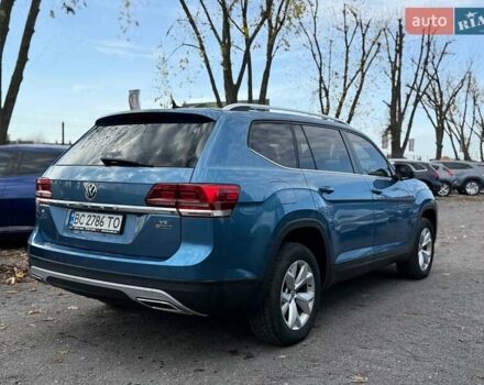Синий Фольксваген Atlas, объемом двигателя 3.6 л и пробегом 136 тыс. км за 25000 $, фото 4 на Automoto.ua